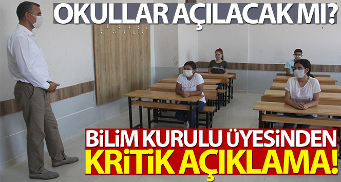 Bilim Kurulu Üyesi Prof.Dr.İlhan: ‘Açıkçası kimseyi riske atamayız’