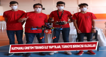 Sivaslı gençlerden Teknofest yarışmasında birincilik geldi!
