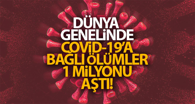 Covid-19 nedeniyle ölümler dünya çapında 1 milyonu aştı