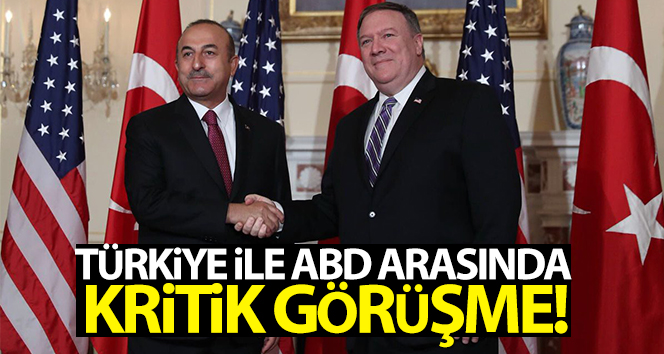 Dışişleri Bakanı Çavuşoğlu ABD’li mevkidaşı ile bir araya geldi