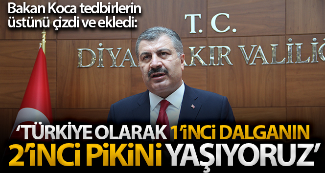 Diyarbakır’da Sağlık Bakanı Koca’dan flaş açıklamalar