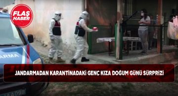 Evinden çıkamayan kız bu doğum gününü hiç unutmayacak!