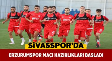 Yiğidolar Erzurumspor maçına hazırlanıyor