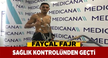 Faslı orta saha oyuncusu testten geçti