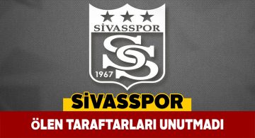 Hayatını kaybeden 43 taraftar için başsağlığı mesajı