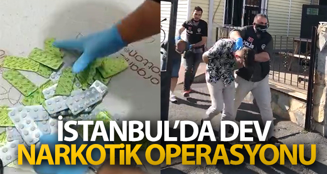 İstanbul’da dev uyuşturucu operasyonu: 15 kilo uyuşturucu bulundu
