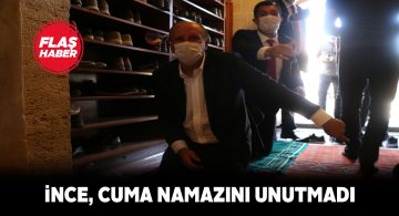 Muharrem İnce Kale Camisinde Cuma namazını kıldı