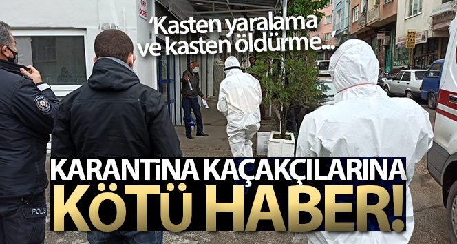 Karantina sızıntıları için kötü haber