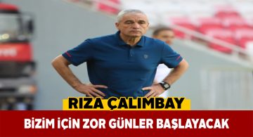 Çalımbay’dan Ankaragücü maçı sonrası kaygılı açıklamalar