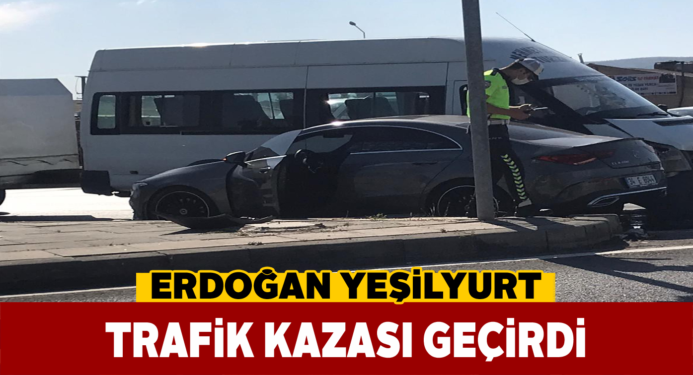 Sivassporlu yıldız kazayı burnu bile kanamadan atlattı