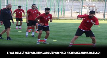 Sivas Belediyespor ligin ilk maçına sıkı hazırlanıyor