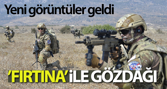 Milli Savunma Bakanlığı Şehit Yüzbaşı Cengiz Topel Akdeniz Fırtınası-2020 Tatbikatından fotoğraflar paylaştı