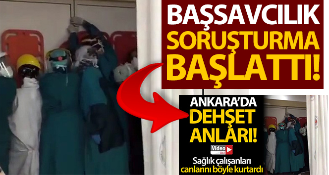 Sağlık çalışanlarına saldırı girişiminin soruşturulması