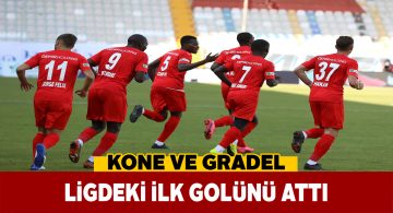 Sivasspor’un golcüleri siftah yaptı