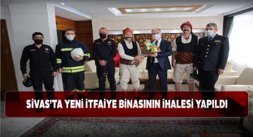 Sivas İtfaiyesi yeni binasına kavuşuyor