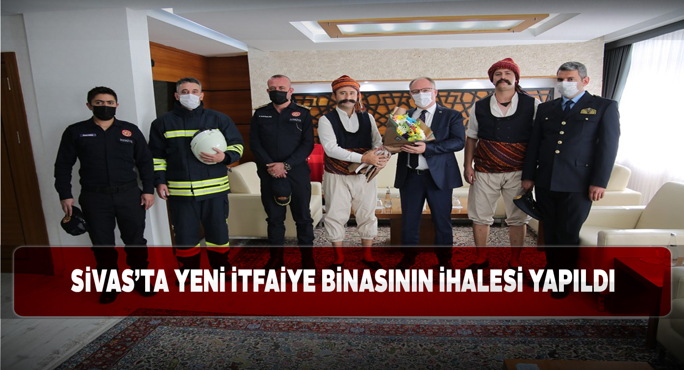 Sivas İtfaiyesi yeni binasına kavuşuyor