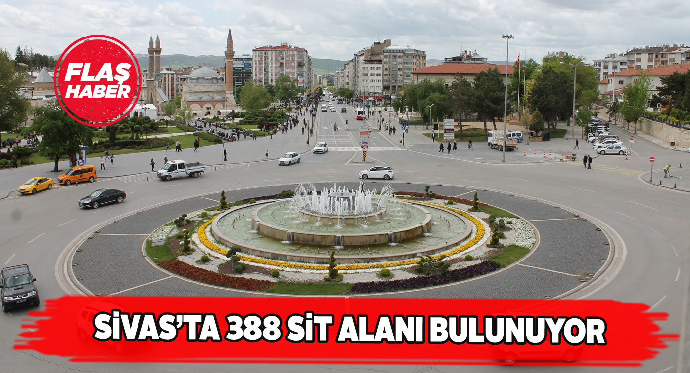 TÜİK Sivas’ta bulunan sit alanı sayısını açıkladı