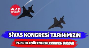 SOLOTÜRK Ekibi Sivas semalarında gösteri yaptı