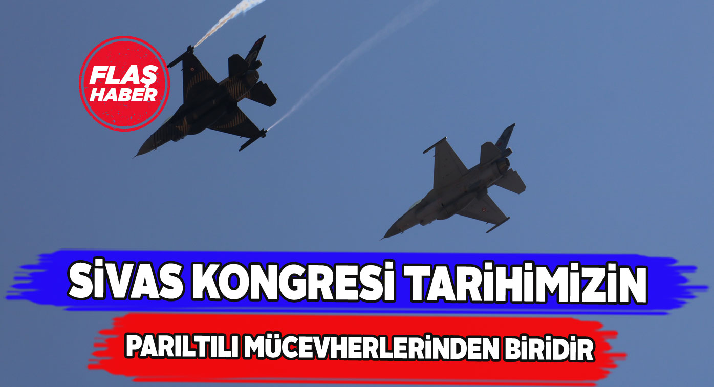 SOLOTÜRK Ekibi Sivas semalarında gösteri yaptı