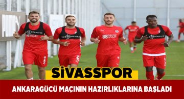Sivasspor günü tek antrenmanla tamamladı