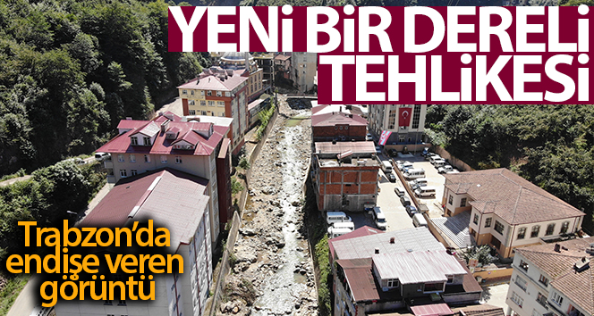 Trabzon’un Köprübaşı ilçesinde de tıpkı Giresun’un Dereli ilçesinde olduğu gibi şiddetli yağmurda su baskını riski var.