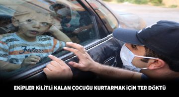 Kendisini arabaya kilitledi, yedek anahtar ile kurtuldu