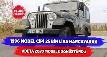 50 yaşının üzerindeki cip modern bir hal aldı