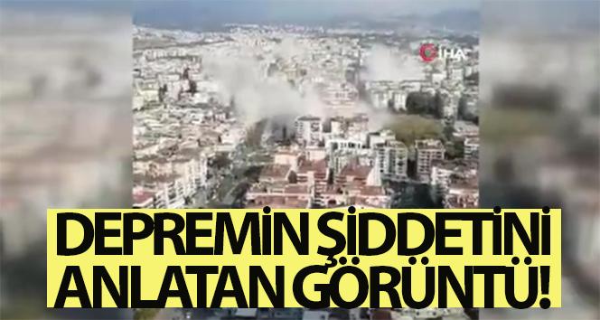 6,6 büyüklüğündeki depremde korkunç anlar kamera önünde