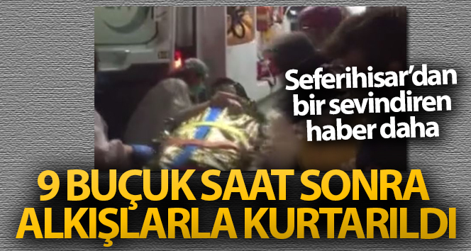 9.5 saat sonra müjde! Enkazdan bir yaralı daha çıkarıldı