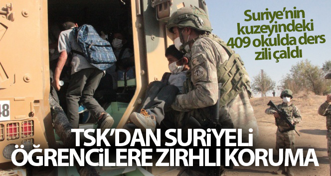 Barış Pınarı Harekatı’nda 40 bin 530 öğrenci derse başladı