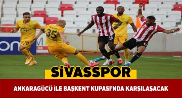 Sivasspor Başkent Kupası için Ankaragücü ile karşılaşacak