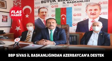 Azerbaycan’a Büyük Birlik Partisi’nden destek