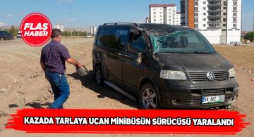 Cezaevi kavşağında yaşanan kazada bir kişi yaralandı