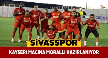 Sivasspor bugün çift antrenman yaptı