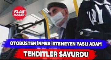 Sivas’ta bir yolcu otobüsünde Covid-19 gerginliği yaşandı