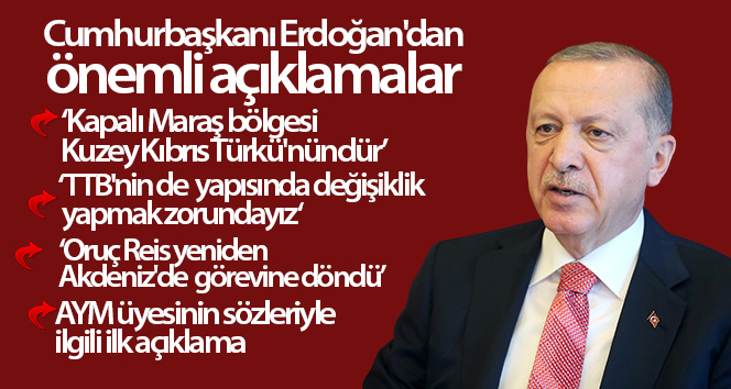Cumhurbaşkanı Erdoğan’ın AYM Üyesi Yıldırım’ın ‘ışıklar yanıyor’ paylaşımına ilişkin açıklaması