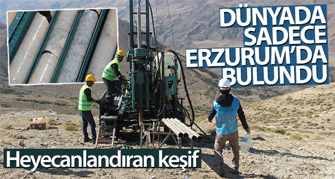 Erzurum’da bej ve mavi mermer rezervleri bulundu
