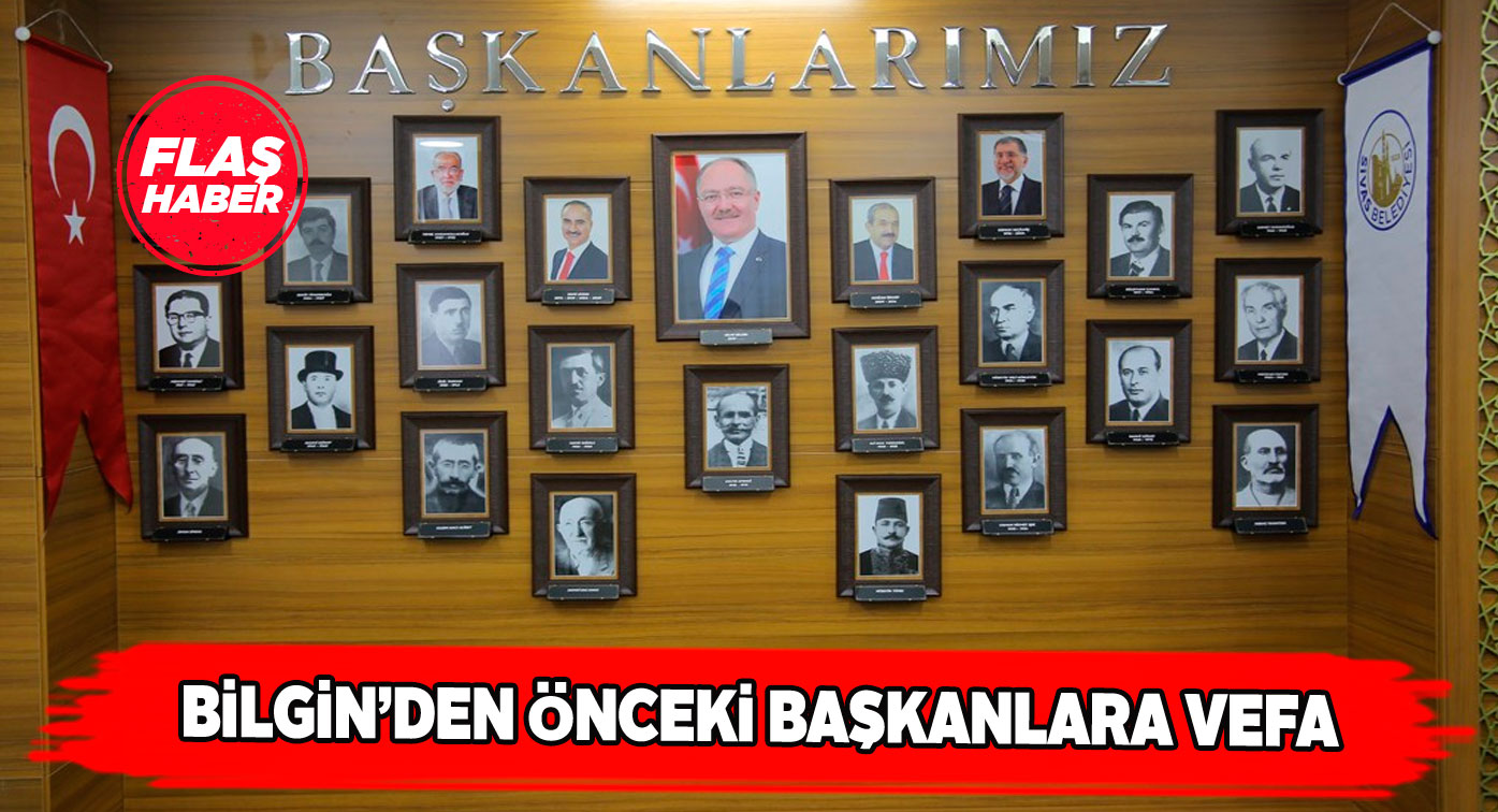 Bekleme salonuna eski başkanların fotoğrafları asıldı