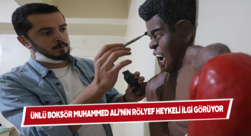 Sivas’taki bu heykeli gören tekrar tekrar bakıyor!