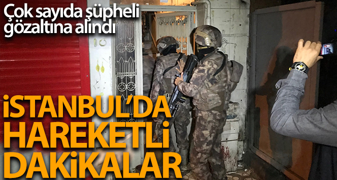 İstanbul’da terör örgütü DHKP-C operasyonu