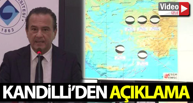 Kandilli rasathanesinden İzmir depremine ilişkin açıklama