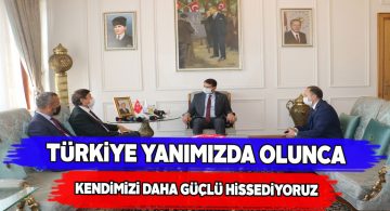 Sivas Valiliği’nde kardeşlik mesajları verildi