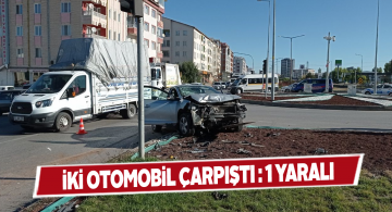 Numune hastanesi kavşağında feci kaza