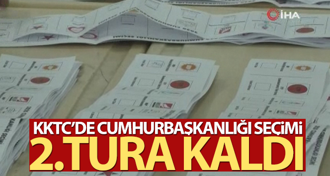 KKTC’de cumhurbaşkanlığı seçimi ikinci tura çıktı