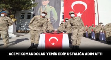 Sivas’ta komando kursunun ilk bölümü tamamlandı