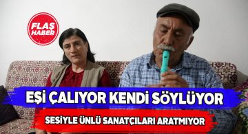 Sivaslı Karı koca dinleyenleri kulak pasını siliyor