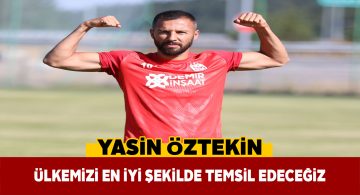 Yasin Öztekin kura çekimi ardından konuştu