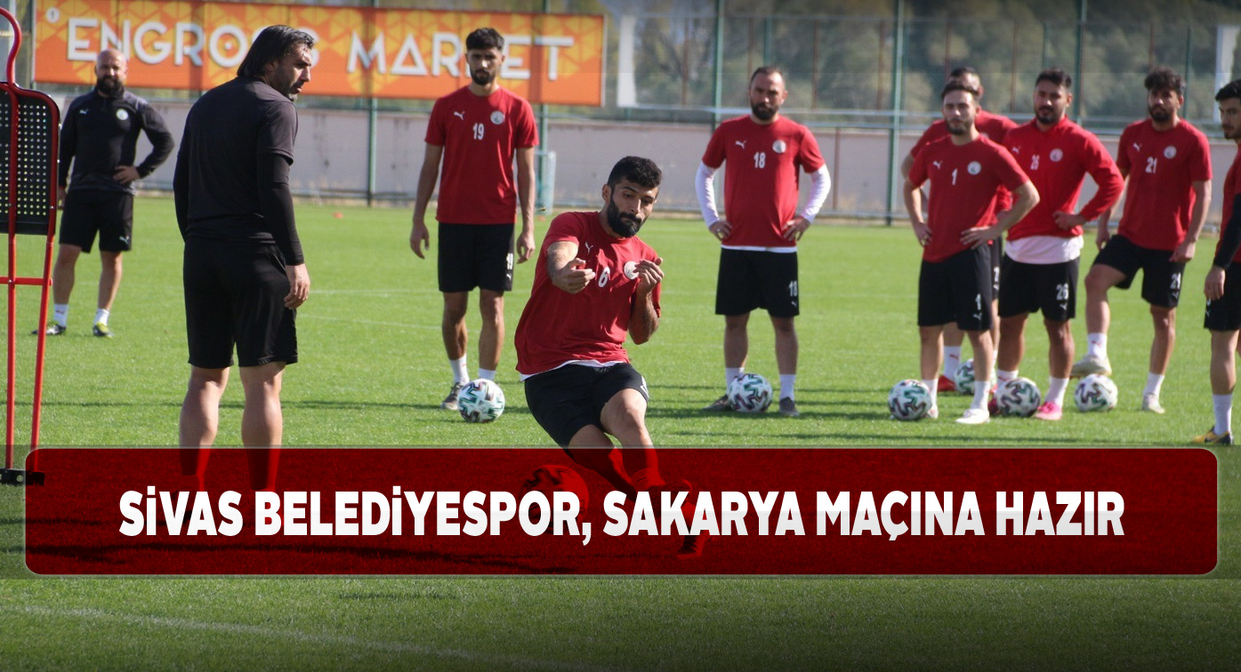 Sivas Belediyespor maç hazırlıklarını noktaladı