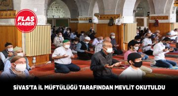 Sivas Müftülüğü’nden anlamlı mevlit programı