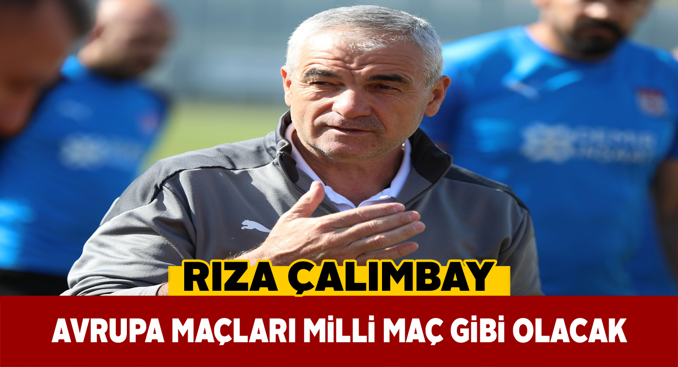 Rıza Çalımbay’dan kulüp resmi sitesine özel açıklamalar